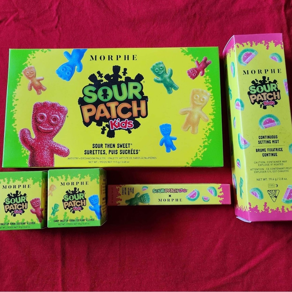 Morphe x Sour patch kids collection set BNIB